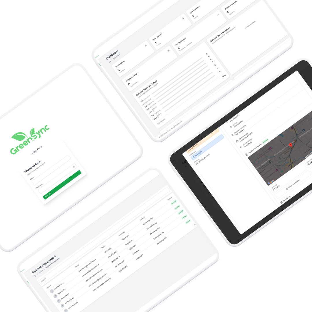 GreenSync Waste Management System
